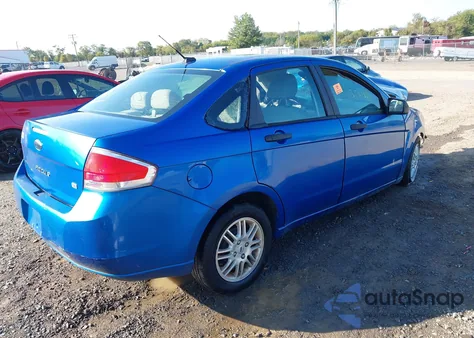 2011 Ford Focus Se from USA, damaged, VIN 1FAHP3FN0BW124990